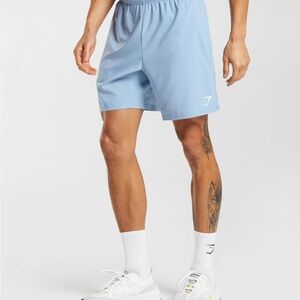 GYMSHARK ARRIVAL 7" SHORTS OZONE